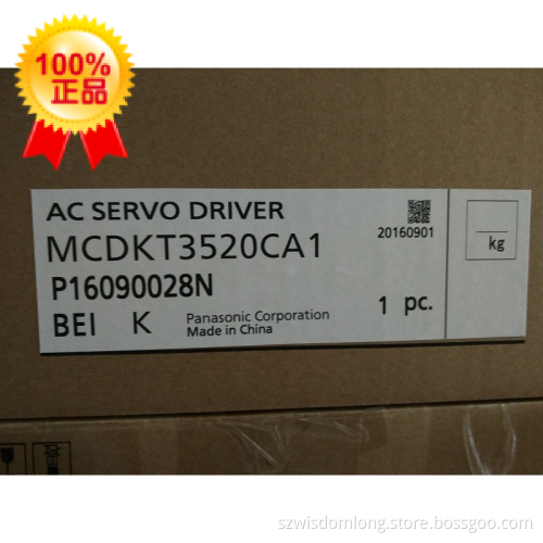 Panasonic AC SERVO DRIVER MCDKT3520CA1